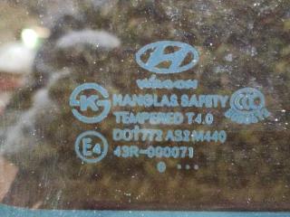 Стекло двери правое заднее HYUNDAI GRAND STAREX TQ 878204H010 5 ракурс