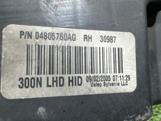 Фара правая передняя CHRYSLER 300C LE EER 04805760AG 5 ракурс