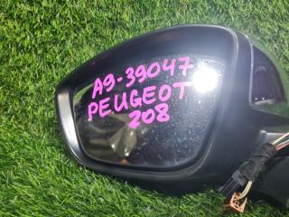 Запчасть зеркало бокового вида переднее левое PEUGEOT 208