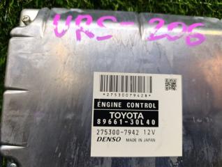 Блок управления двс TOYOTA CROWN MAJESTA URS206 89661-30L40 2 ракурс