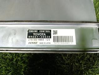 Блок управления двс TOYOTA CROWN GRS180 4GR-FSE 89661-30c30 5 ракурс