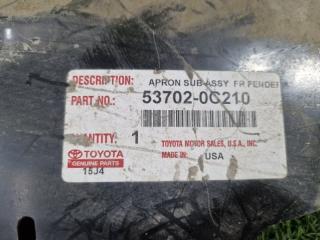 Лонжерон левый передний TOYOTA TUNDRA USK56 53702-0C210 3 ракурс