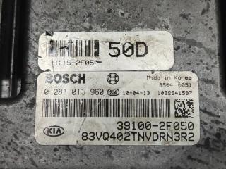 Блок управления двс KIA CARNIVAL VQ D4HB 391002F050 4 ракурс