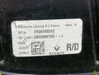 Стоп-вставка правая задняя RENAULT SAMSUNG SM6 LFD M5R 265509676R 5 ракурс