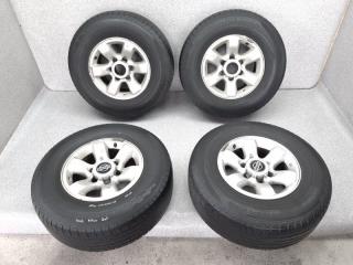 Комплект из 4-х Колесо летнее R16 / 265 / 70 DUNLOP Dunlop Grandtrek PT3 6x139.7 лит. 10ET (б/у)