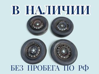 Комплект из 4-х Колесо летнее R14 / 195 / 70 Nankang Remex RX-615 5x114.3 штамп. 45ET (б/у)