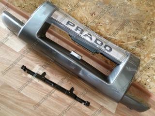 Накладка на бампер передняя Toyota Land cruiser PRADO 2002-2009