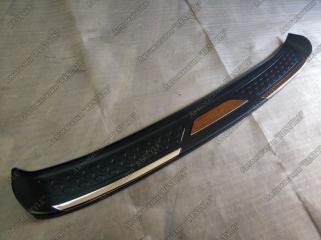 Накладка на бампер задняя Toyota Fortuner 2017-2022