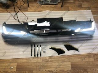 Губа передняя Toyota Land cruiser PRADO 2003-2008