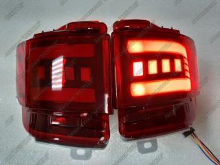 Фонари в задний бампер задние Toyota Land Cruiser 2015-2021