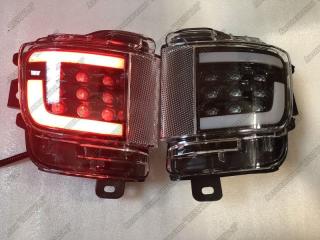 Фонари в задний бампер задние Toyota Land Cruiser 2015-2021