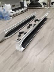 Пороги Подножки Toyota Land Cruiser 2021-2023