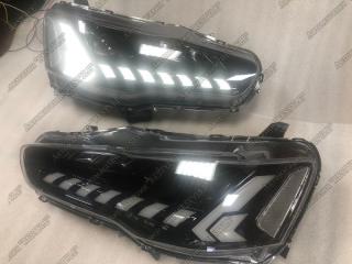 Запчасть фары передние Mitsubishi lancer 2007-2015