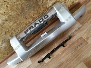 Накладка на бампер передняя Toyota Land cruiser PRADO 2002-2009