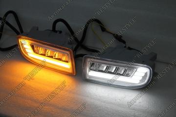 Туманки передние Toyota Land Cruiser 1998-2007
