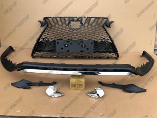 Запчасть губа f-sport c решеткой передняя LEXUS RX200T RX300 RX350 RX450h 2015-2019