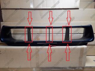 Запчасть распорки для спойлера sti задние subaru impreza 2000-2007