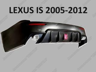Бампер задний lexus IS250 2007-2012