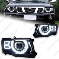 Фары передние nissan patrol 2004-2009