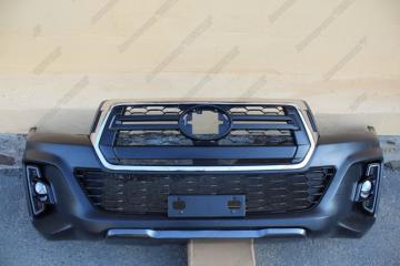 Запчасть бампер передний Toyota Hilux 2015-2020