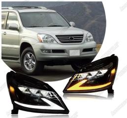 Запчасть фары передние LEXUS GX470 2002-2009