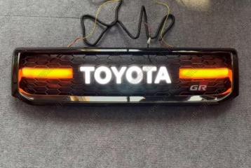 Решетка радиатора передняя Toyota Land cruiser PRADO 2002-2009