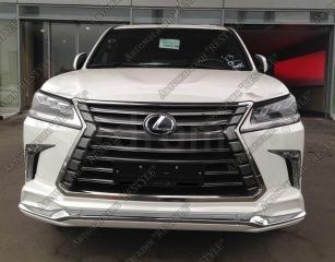 Губа Modellista передняя Lexus LX570 LX450d 2015-2021