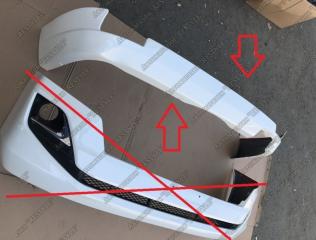 Губа Modellista задняя TOYOTA Land cruiser prado 2013-2017