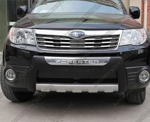 Накладка на бампер передняя Forester 2007-2012 SH