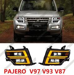 Фары передние Mitsubishi pajero