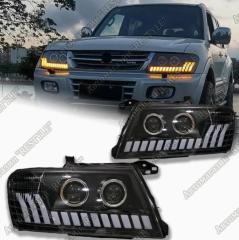 Фары передние pajero 1999-2005