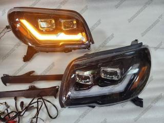 Запчасть фары передние Toyota Hilux Surf 2002-2009