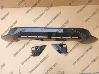 Губа Black Onyx передняя Toyota Land cruiser prado 2017-2024