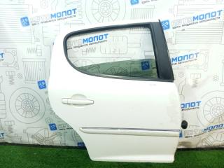 Запчасть дверь задняя правая Peugeot 207