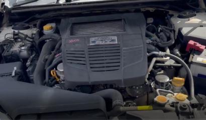 Двигатель передний SUBARU LEVORG 02.2015/ПРОБЕГ 82328КМ/ЦВЕТ K1X
