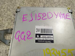 Блок управления efi SUBARU IMPREZA GG2 EJ152 22644AA870 2 ракурс