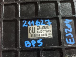 Блок управления efi SUBARU LEGACY BP5 EJ204 22611AH810 4 ракурс