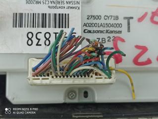 Климат-контроль NISSAN SERENA C25 MR20DE 27500-CY71B 5 ракурс
