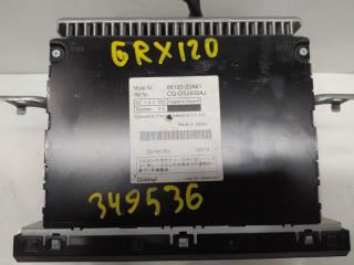 Магнитофон TOYOTA MARK X GRX120 4GR-FSE 86120-22A61 5 ракурс