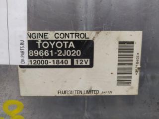 Блок управления efi TOYOTA NOAH AZR60 1AZ-FSE 89661-2J020 2 ракурс