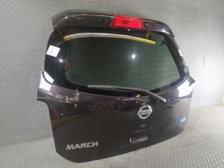 Дверь задняя задняя NISSAN MARCH K13 HR12DE K010M1HHME 3 ракурс