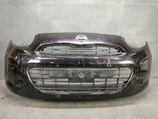 Бампер передний NISSAN MARCH K13 HR12DE 62022 1HJ0H 1 ракурс