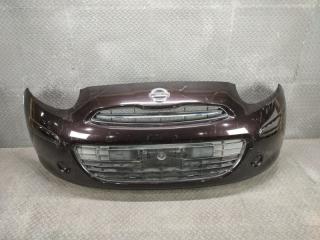 Бампер передний NISSAN MARCH K13 62022-1HJ0H 2 ракурс