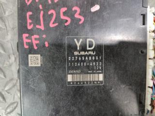 Блок управления efi SUBARU LEGACY BM9 EJ253 22765AB031 4 ракурс