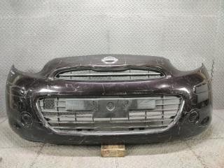 Бампер передний NISSAN MARCH K13 HR12DE 62022 1HJ01 1 ракурс