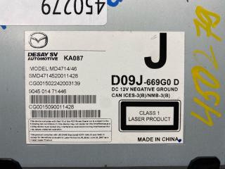 Магнитофон MAZDA DEMIO DJ5FS D09J-669G0 D 4 ракурс
