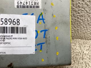 Блок управления efi MITSUBISHI PAJERO MINI H56A 4A30 MR314749 2 ракурс Блок управления efi MITSUBISHI PAJERO MINI H56A 4A30 MR314749 2 ракурс