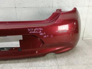 Бампер задний NISSAN MARCH K13 HR12DE 85022 3HM0H 5 ракурс Бампер задний NISSAN MARCH K13 HR12DE 85022 3HM0H 5 ракурс