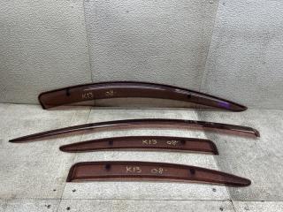 Ветровики комплект NISSAN MARCH K13 1 ракурс