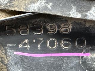 Защита бампера правая задняя TOYOTA PRIUS PHV ZVW52 2ZR-FXE 58398-47060 5 ракурс